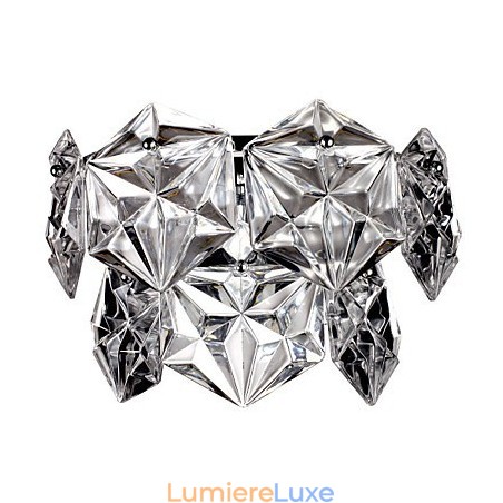 Appliques murales en cristal modernes et contemporaines G9 Crystal Appliques murales en cristal modernes et contemporaines G9 Crystal