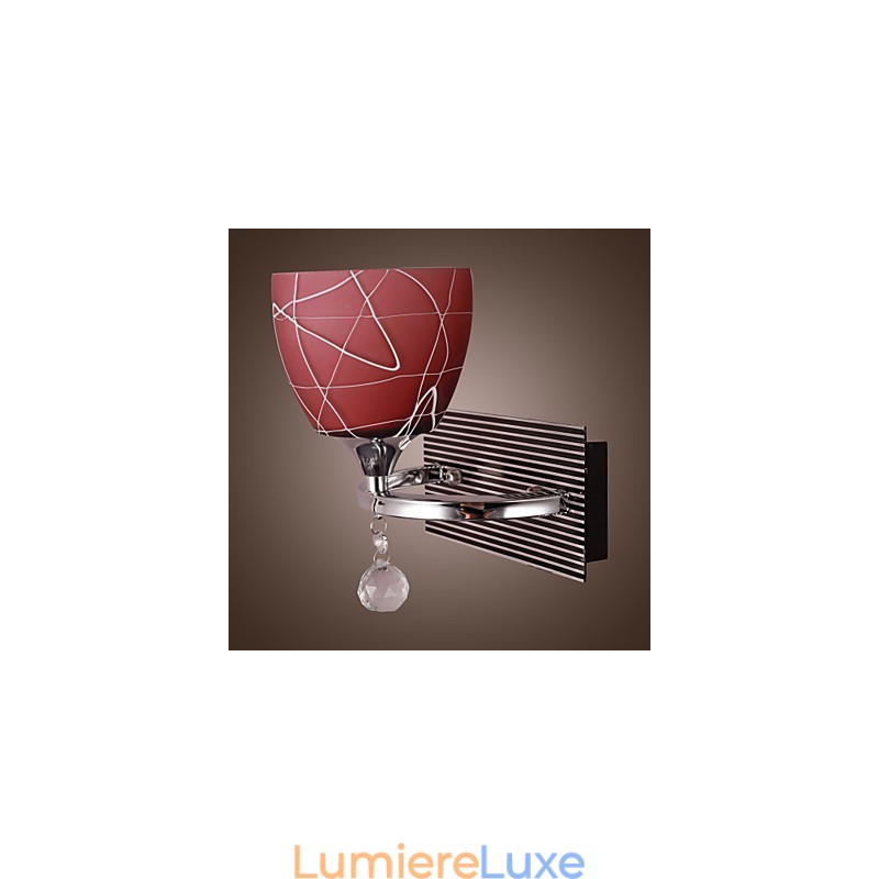 Applique murale haut de gamme à 1 lumière