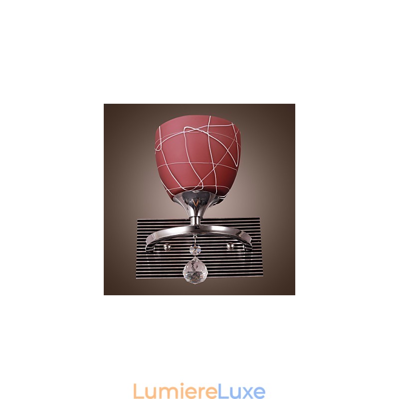 Applique murale haut de gamme à 1 lumière