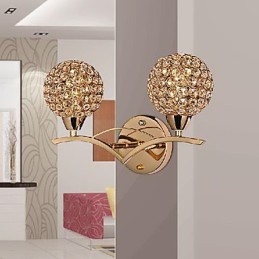 Applique murale moderne et chic à 2 lumières