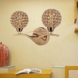 Applique murale moderne et chic à 2 lumières