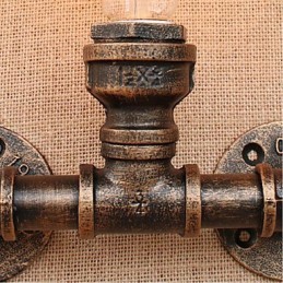 Applique murale décorative nostalgique en forme de pipe à eau simple