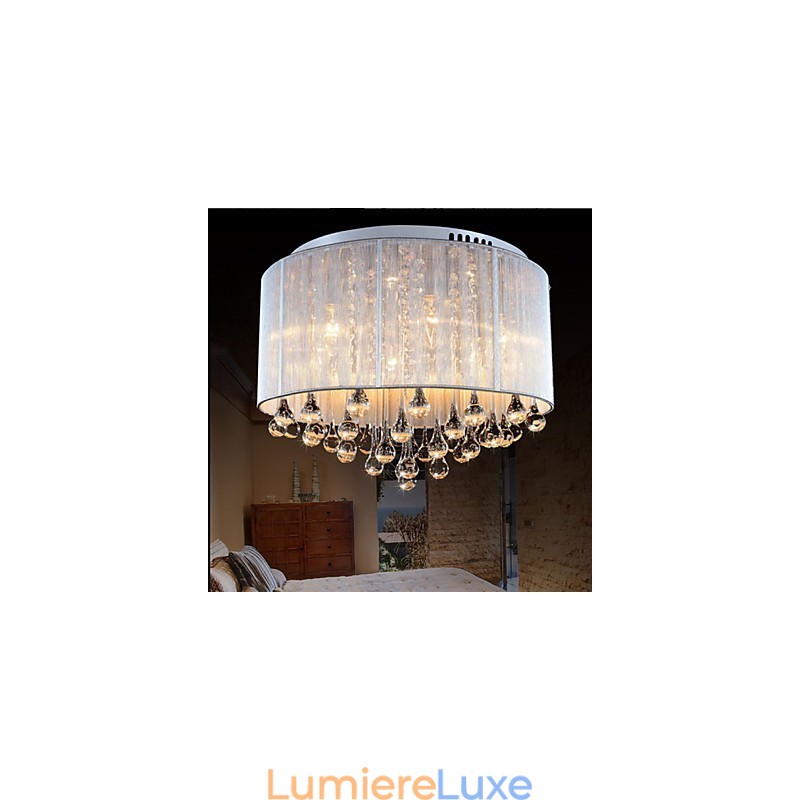 Plafonnier romantique en cristal K9