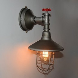 Nouvelle lampe murale rétro loft vintage industrielle Edison, luminaire suspendu