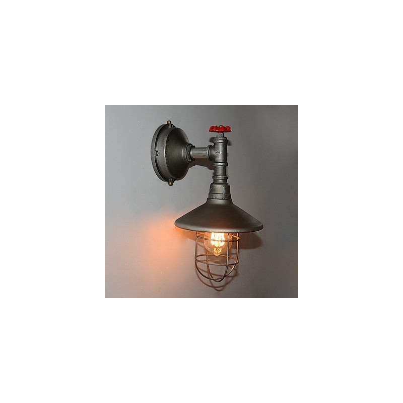 Nouvelle lampe murale rétro loft vintage industrielle Edison, luminaire suspendu
