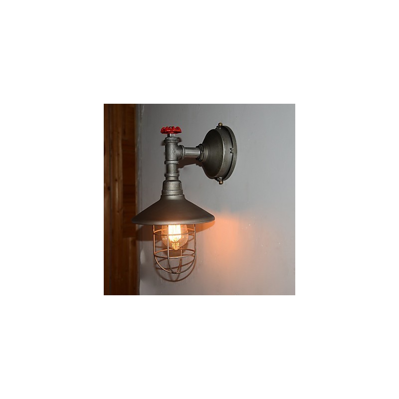 Nouvelle lampe murale rétro loft vintage industrielle Edison, luminaire suspendu