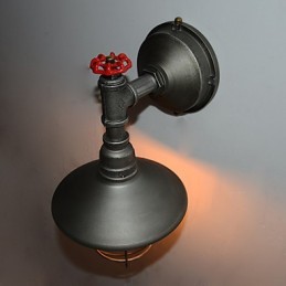 Nouvelle lampe murale rétro loft vintage industrielle Edison, luminaire suspendu