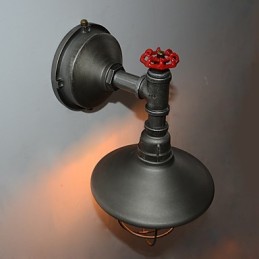 Nouvelle lampe murale rétro loft vintage industrielle Edison, luminaire suspendu