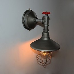 Nouvelle lampe murale rétro loft vintage industrielle Edison, luminaire suspendu