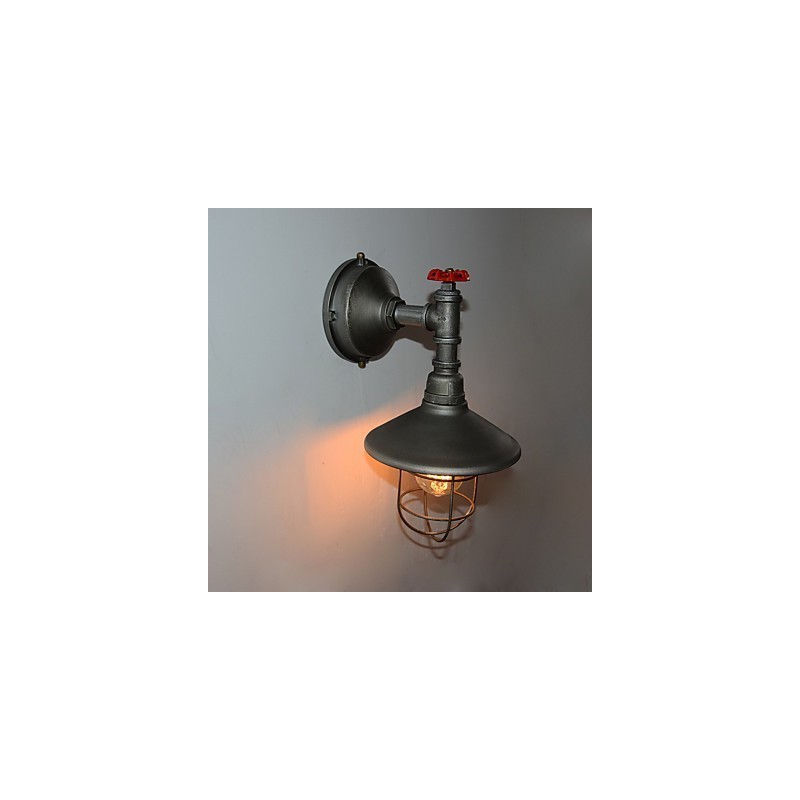 Nouvelle lampe murale rétro loft vintage industrielle Edison, luminaire suspendu