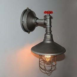 Nouvelle lampe murale rétro loft vintage industrielle Edison, luminaire suspendu