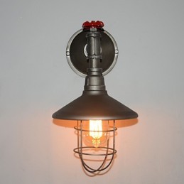 Nouvelle lampe murale rétro loft vintage industrielle Edison, luminaire suspendu