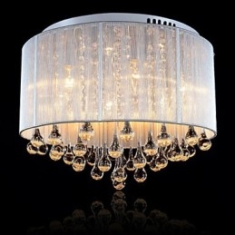 Plafonnier romantique en cristal K9