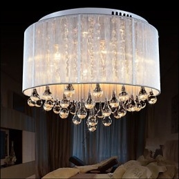Plafonnier romantique en cristal K9