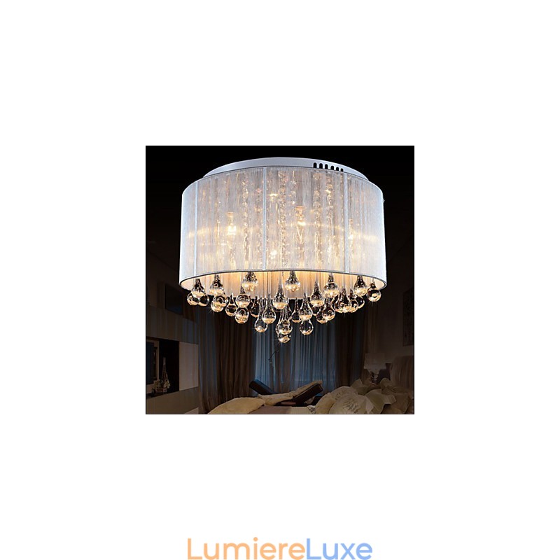 Plafonnier romantique en cristal K9