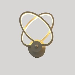 Fonction de peinture contemporaine moderne intégrée pour appliques murales à lumière ambiante