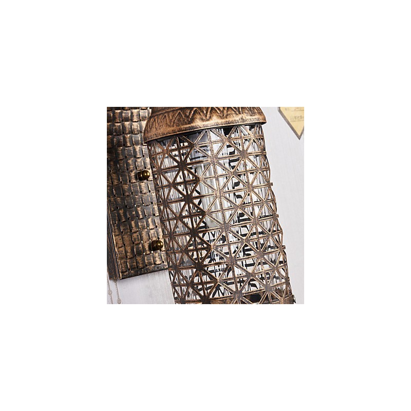 Applique murale style mini style rustique avec peinture de style lodge