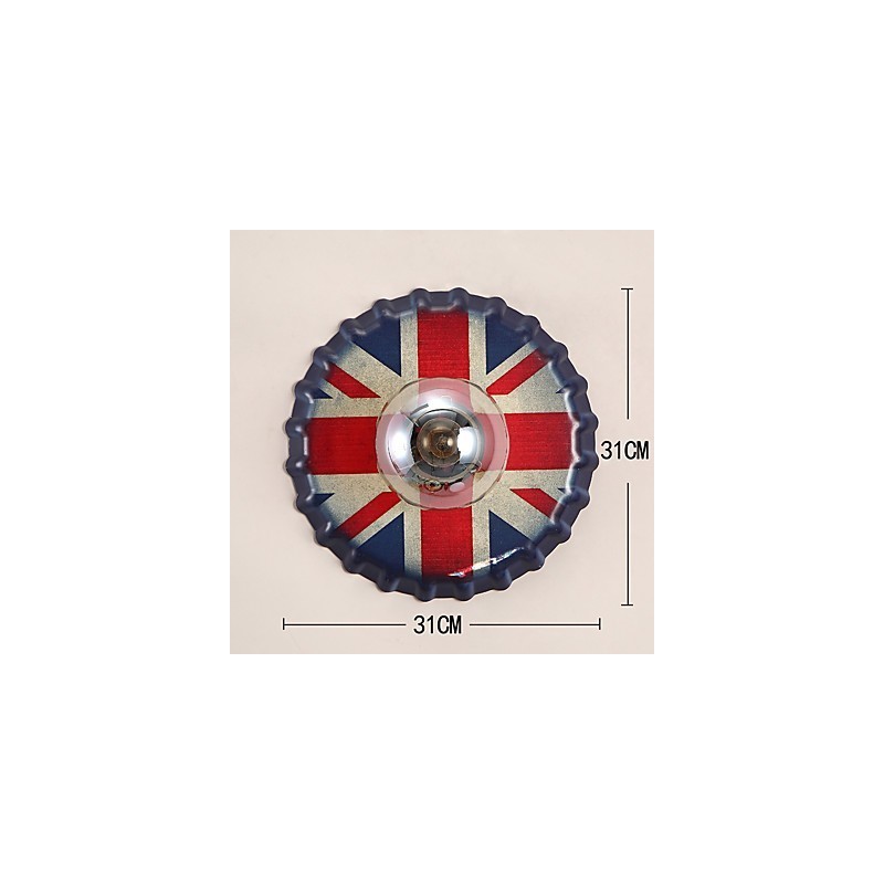 Applique murale de style mini, style rustique classique traditionnel, style campagnard, éclairage d'ambiance
