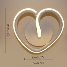 Lampe de chevet moderne et minimaliste pour chambre à coucher, applique murale, éclairage pour balcon, allée, escaliers, salon créatif