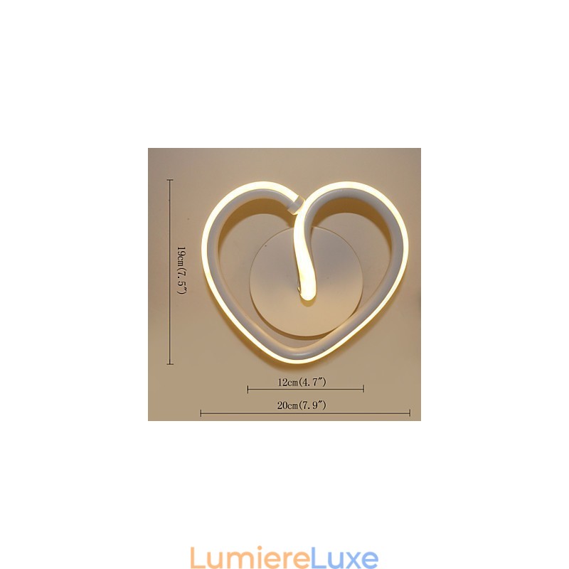 Lampe de chevet moderne et minimaliste pour chambre à coucher, applique murale, éclairage pour balcon, allée, escaliers, salon créatif