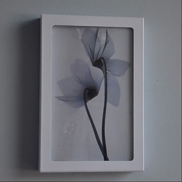 Peinture contemporaine moderne intégrée pour appliques murales à lumière ambiante