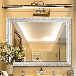 Miroir avant Lumière Moderne Contemporain Country Électroplaqué Caractéristique pour