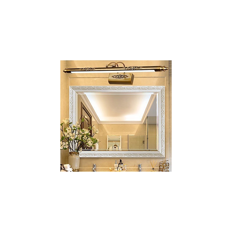 Miroir avant Lumière Moderne Contemporain Country Électroplaqué Caractéristique pour