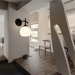 Peinture de style mini, style campagnard contemporain moderne, protection des yeux, lumière ambiante, mur