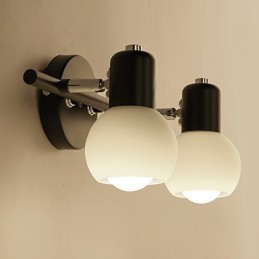 Applique murale rustique galvanisée pour salle de bain