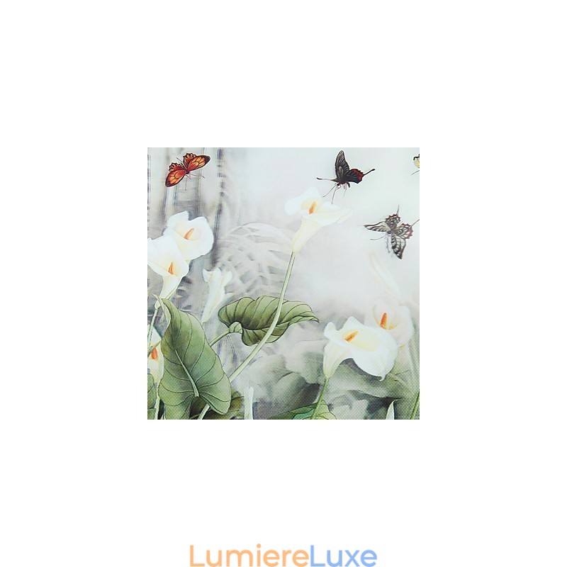 Peinture contemporaine moderne intégrée pour appliques murales à lumière ambiante