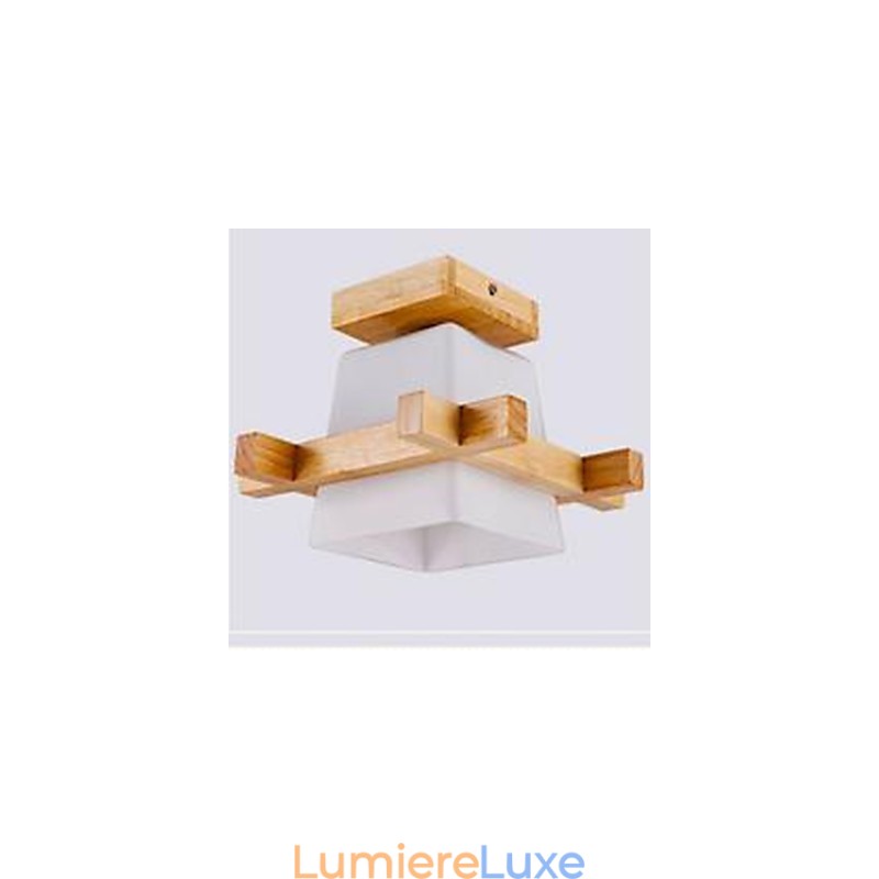 Lampe chinoise moderne pour salon, chambre à coucher, porche, lampe de porche, art en bois