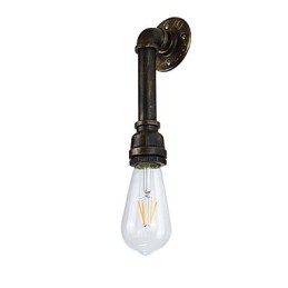 Applique murale en laiton antique classique et traditionnel de style rustique pour éclairage d'ambiance