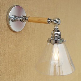 Luminaire d'ambiance à bras pivotant, style rétro et contemporain, galvanisé