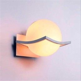 Appliques murales modernes et contemporaines à éclairage ambiant galvanisé pour la protection des yeux de style mini