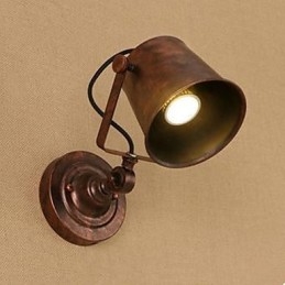 Le caractère de la barre d'art en fer peut ajuster la lampe murale lumineuse de haut en bas