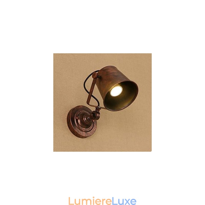 Le caractère de la barre d'art en fer peut ajuster la lampe murale lumineuse de haut en bas