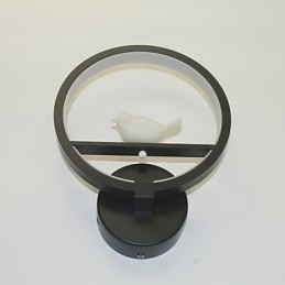 Fonction de peinture contemporaine moderne intégrée pour éclairage d'ambiance à bras pivotant