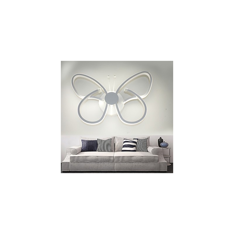 Lampe murale décorative en aluminium, lampe de chevet simple et créative pour salon, couloir
