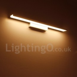 Lampe de salle de bain IPMirror, matériaux en aluminium et appliques murales en acrylique, éclairage de maquillage