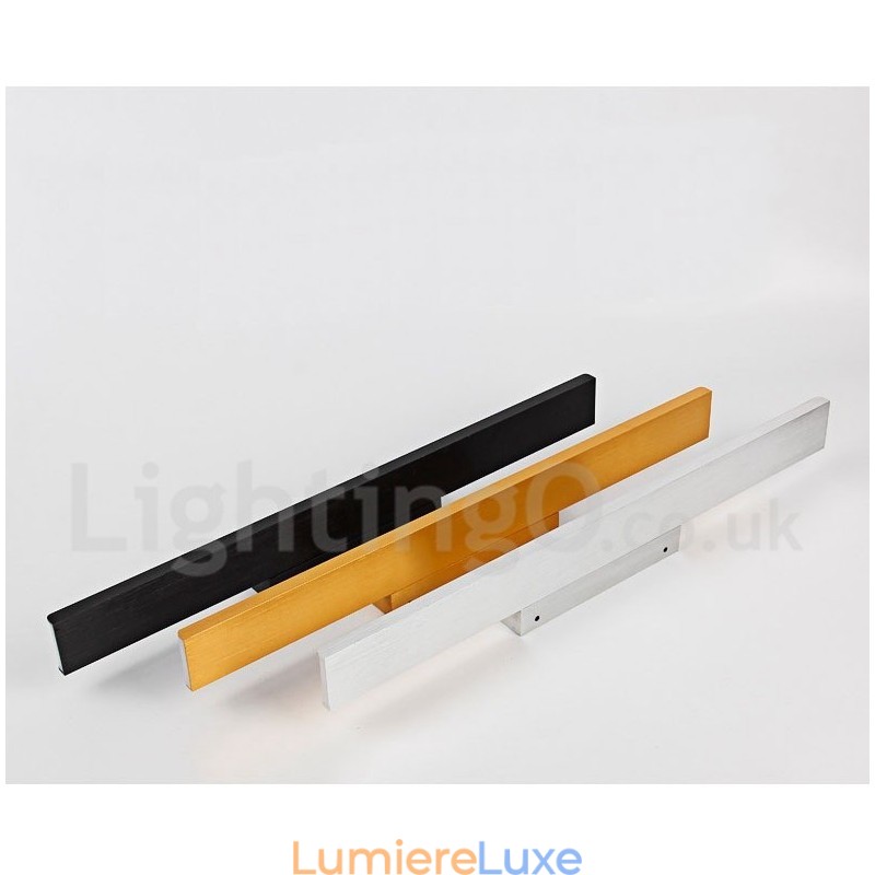 Lampe de salle de bain IPMirror, matériaux en aluminium et appliques murales en acrylique, éclairage de maquillage