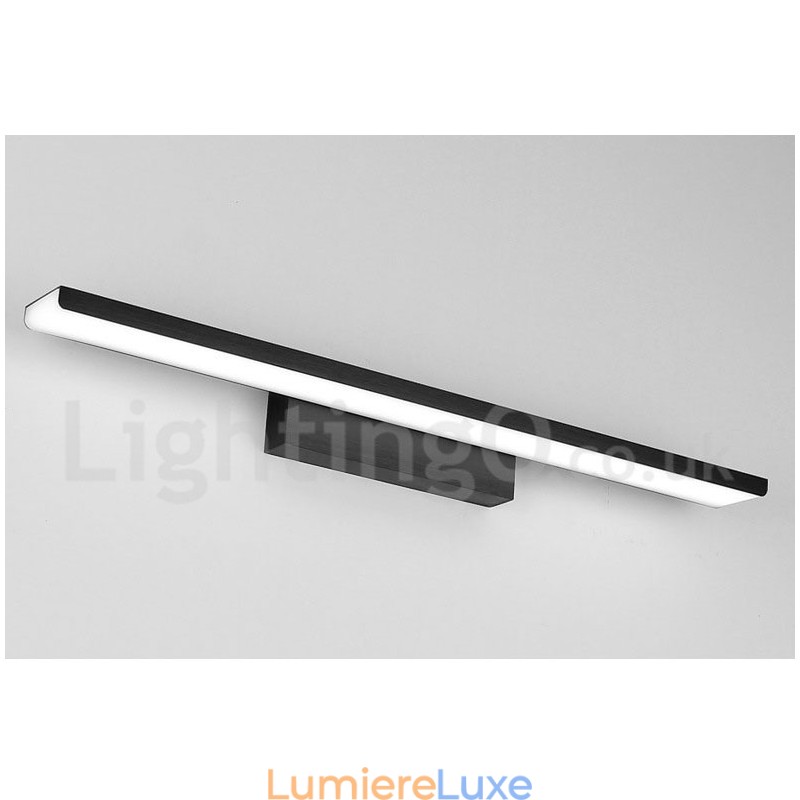 Lampe de salle de bain IPMirror, matériaux en aluminium et appliques murales en acrylique, éclairage de maquillage