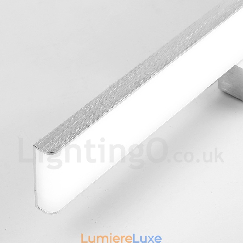 Lampe de salle de bain IPMirror, matériaux en aluminium et appliques murales en acrylique, éclairage de maquillage