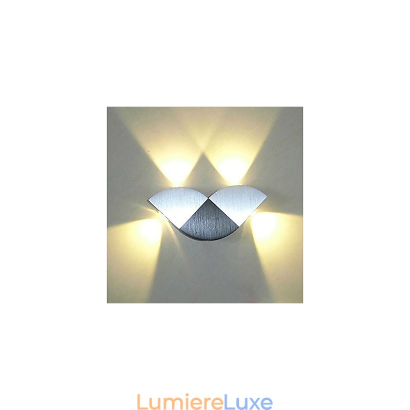 Applique murale multicolore intégrée pour mini appliques murales à lumière ambiante, lampe murale, couleur aléatoire