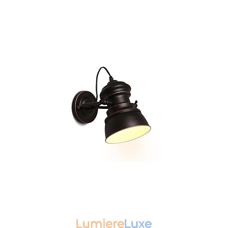Appliques murales vintage en métal, style industriel, lampe simple pour café, club, bar