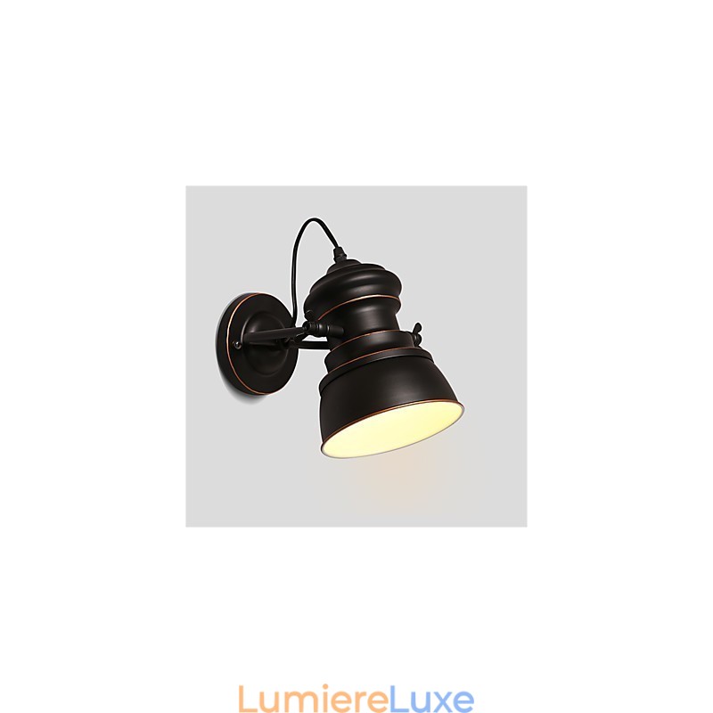 Appliques murales vintage en métal, style industriel, lampe simple pour café, club, bar