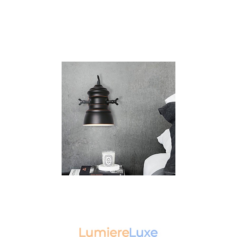 Appliques murales vintage en métal, style industriel, lampe simple pour café, club, bar
