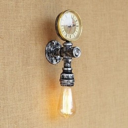 Applique murale rétro de style mini avec éclairage d'ambiance