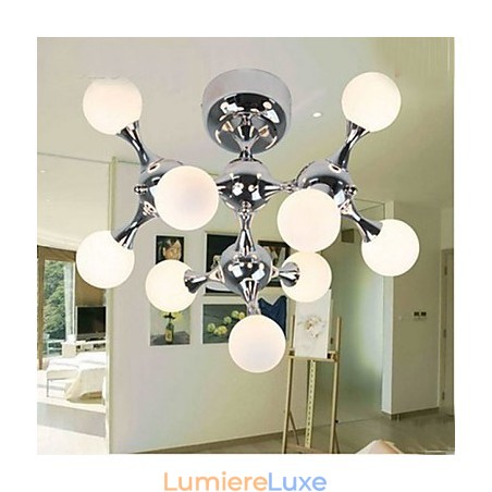 Lampe boule en verre artistique Lampe boule en verre artistique