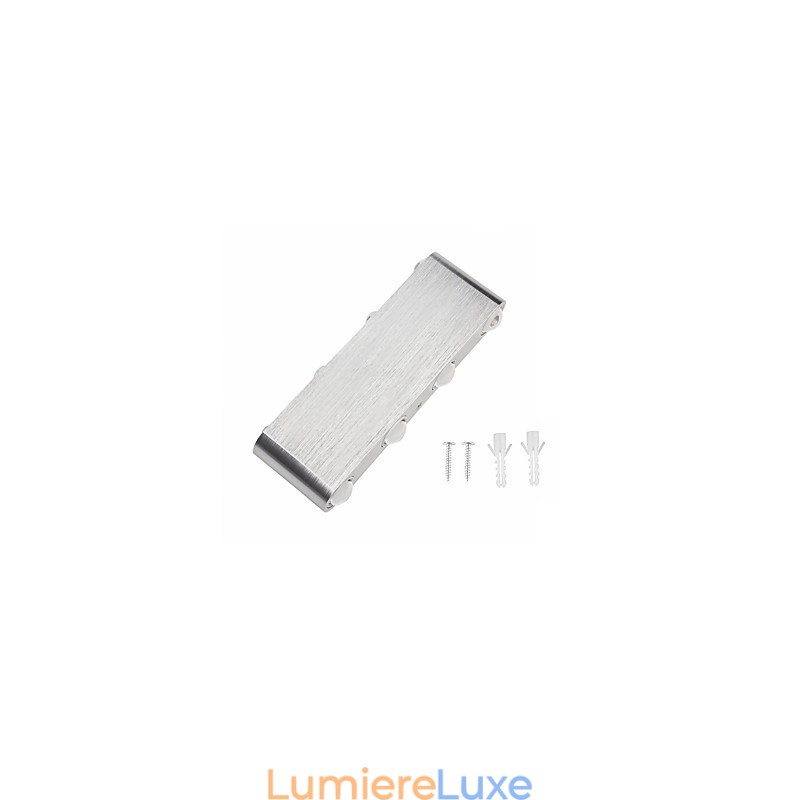 Applique murale moderne en aluminium, luminaire décoratif intégré pour couloir
