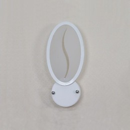 Fonction de peinture contemporaine moderne intégrée pour appliques murales à lumière ambiante